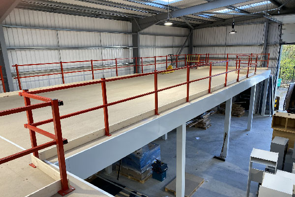 Mezzanine floor in fabrication services in PCMC